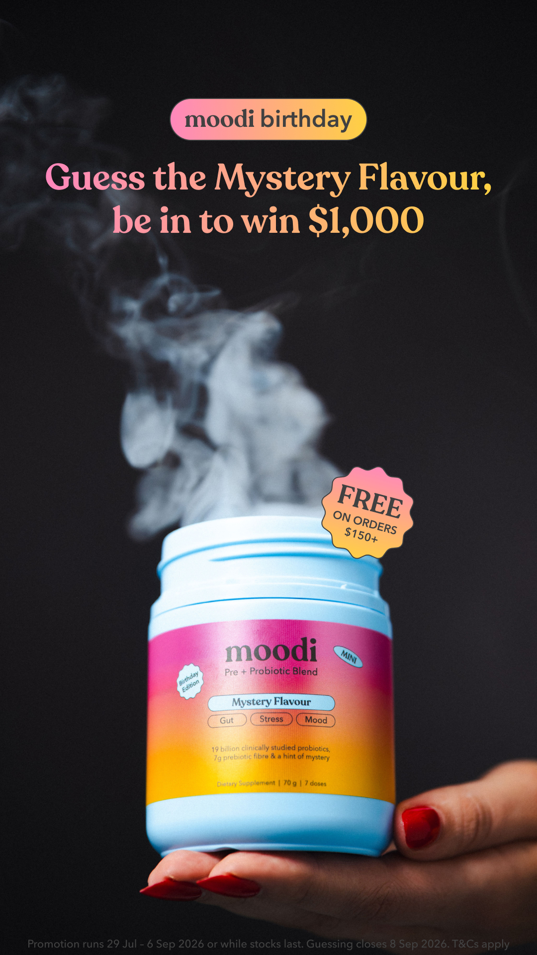 Moodi Facebook ad