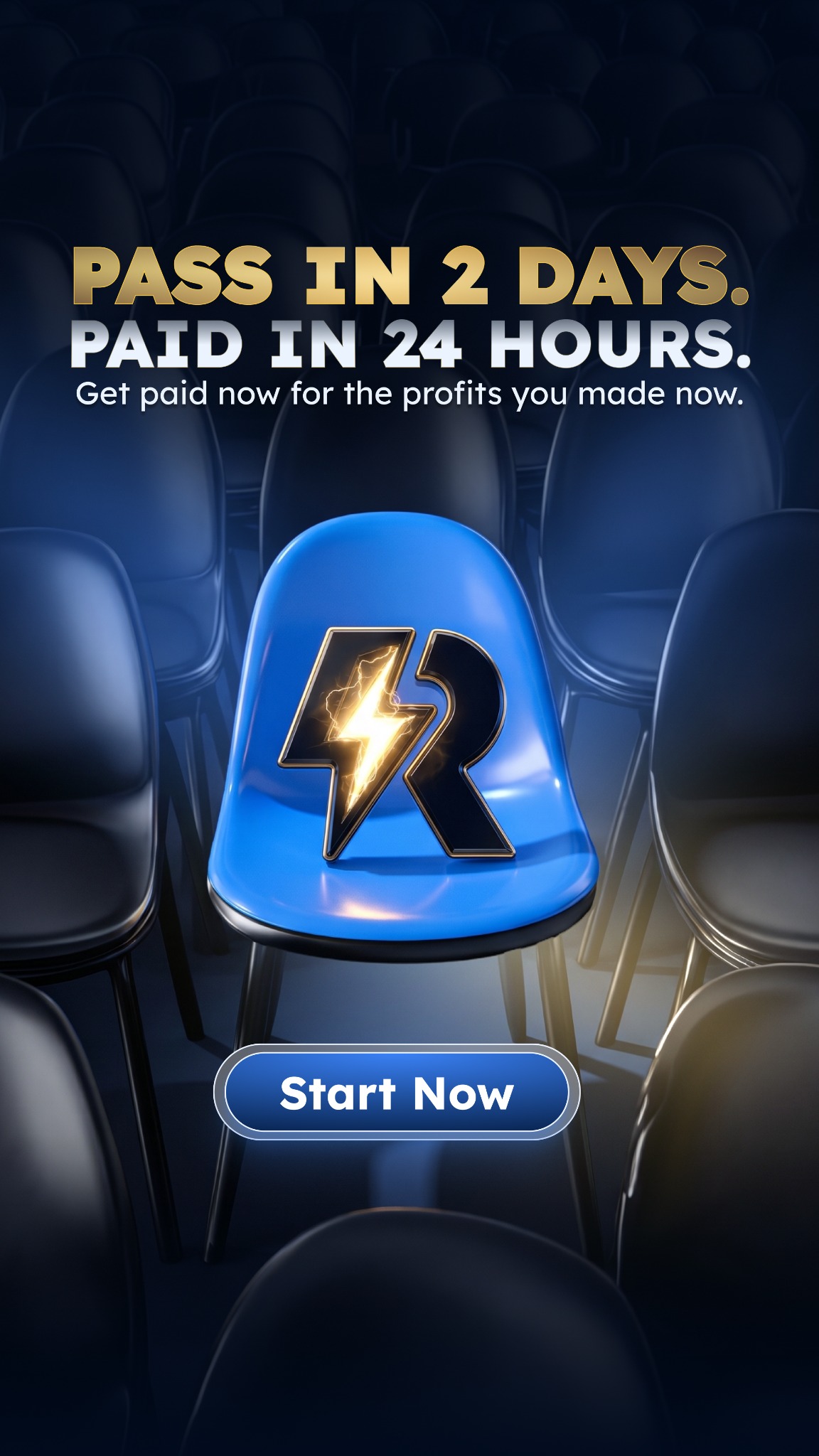 Myfundedfutures Facebook ad: Trade Rapid with Code: MFFU
