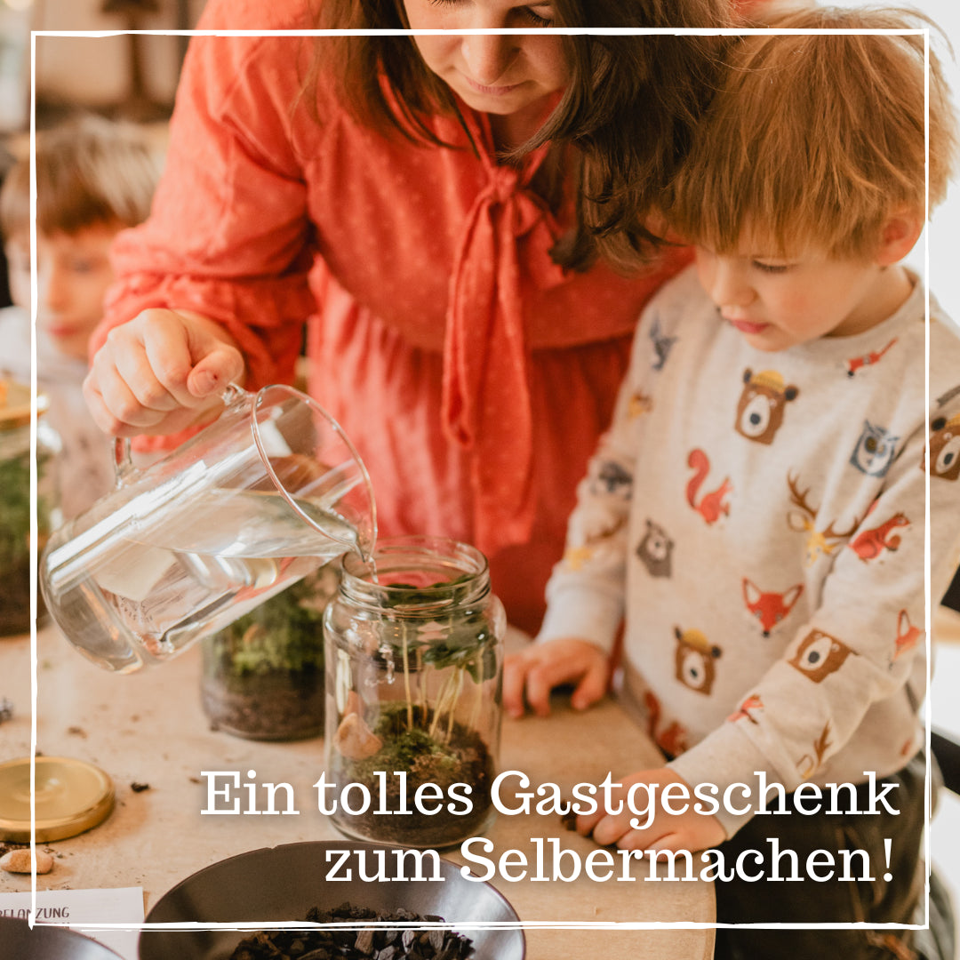 Dein-Flaschengarten.de Facebook ad: 0 Chaos, 100 % Spaß: Dein Kindergeburtstag im…