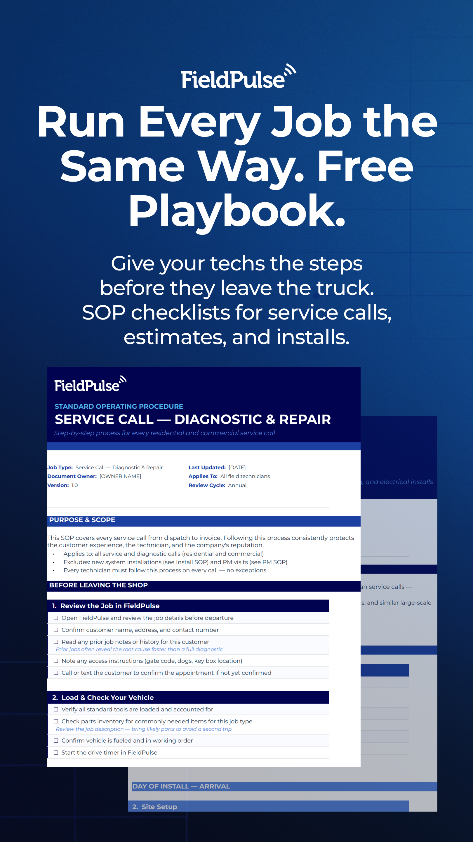 FieldPulse Facebook ad