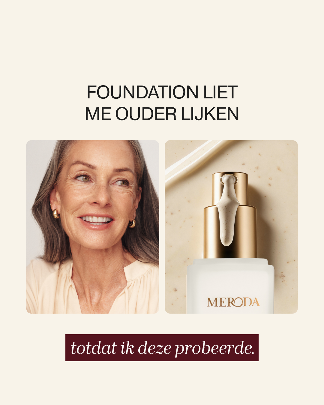 Meroda Cosmetics Facebook ad