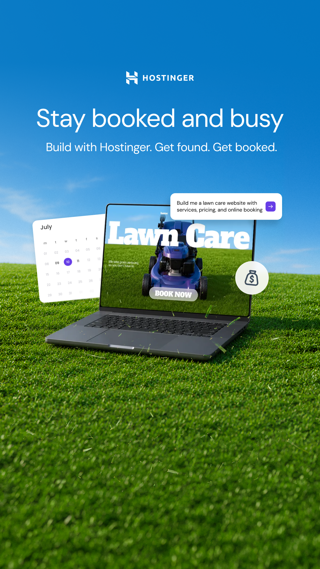 Hostinger Facebook ad from Aug 19, 2026