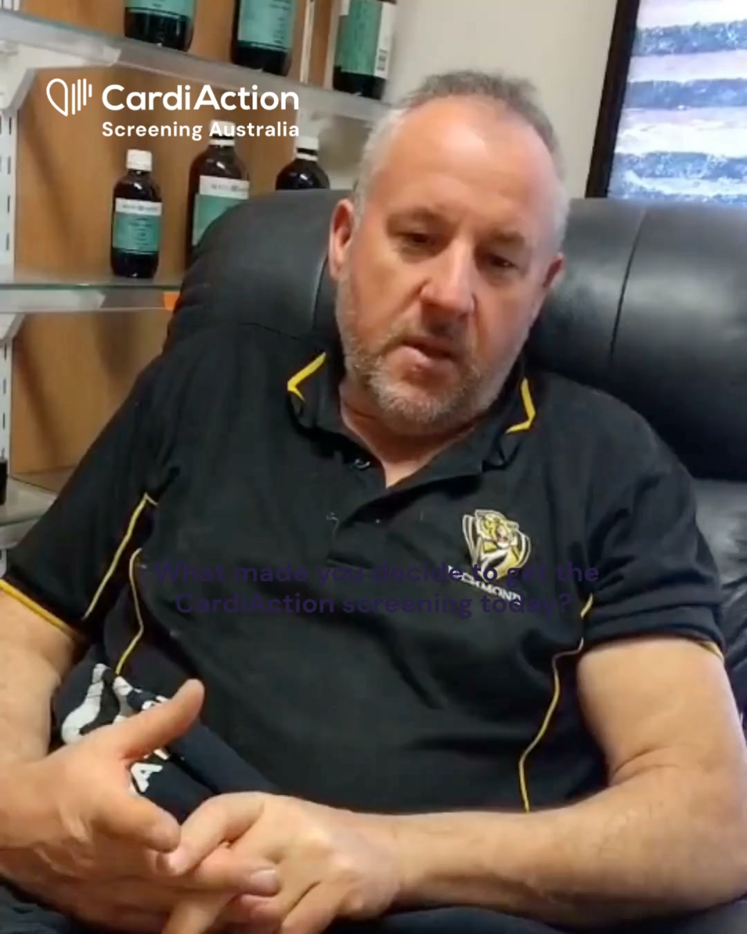 CardiAction Screening Australia Facebook ad: Heart & Artery Screenings Available Now