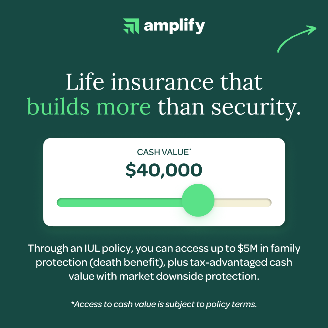 Amplify Life Insurance Facebook ad