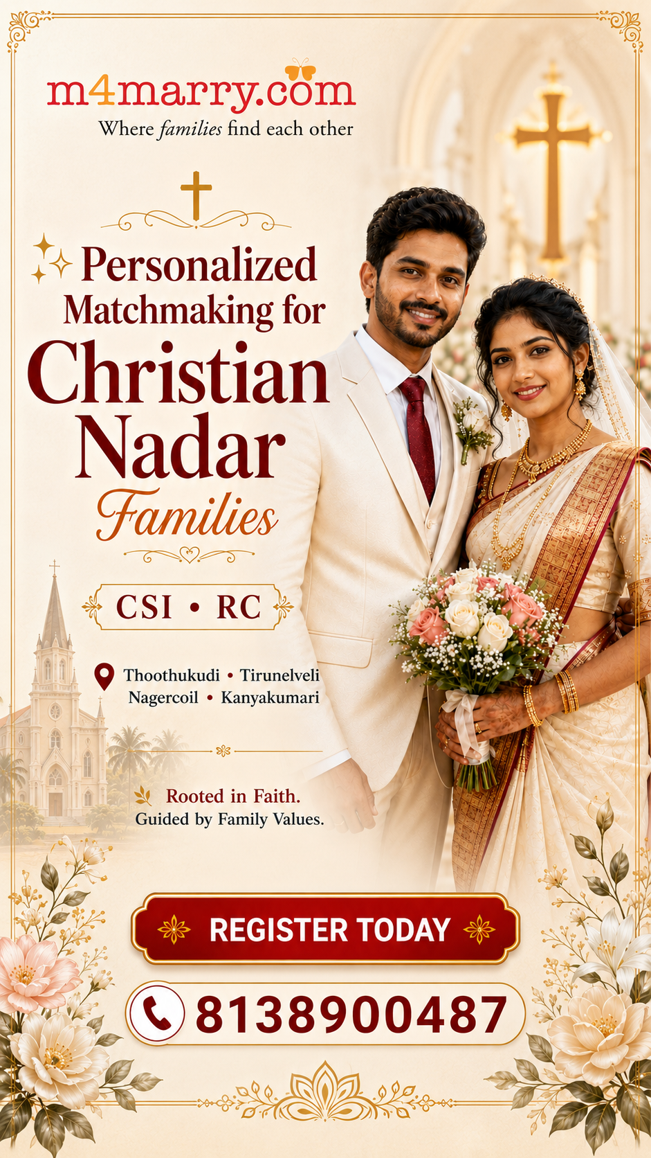 M4Marry Tamil Facebook ad