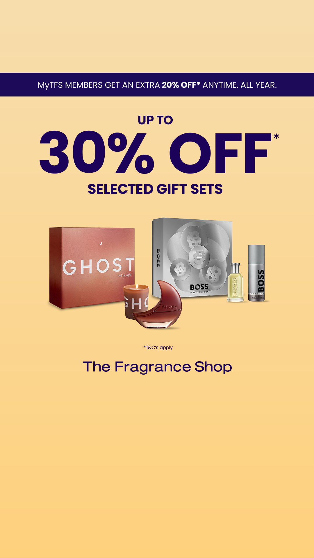 The Fragrance Shop Facebook ad