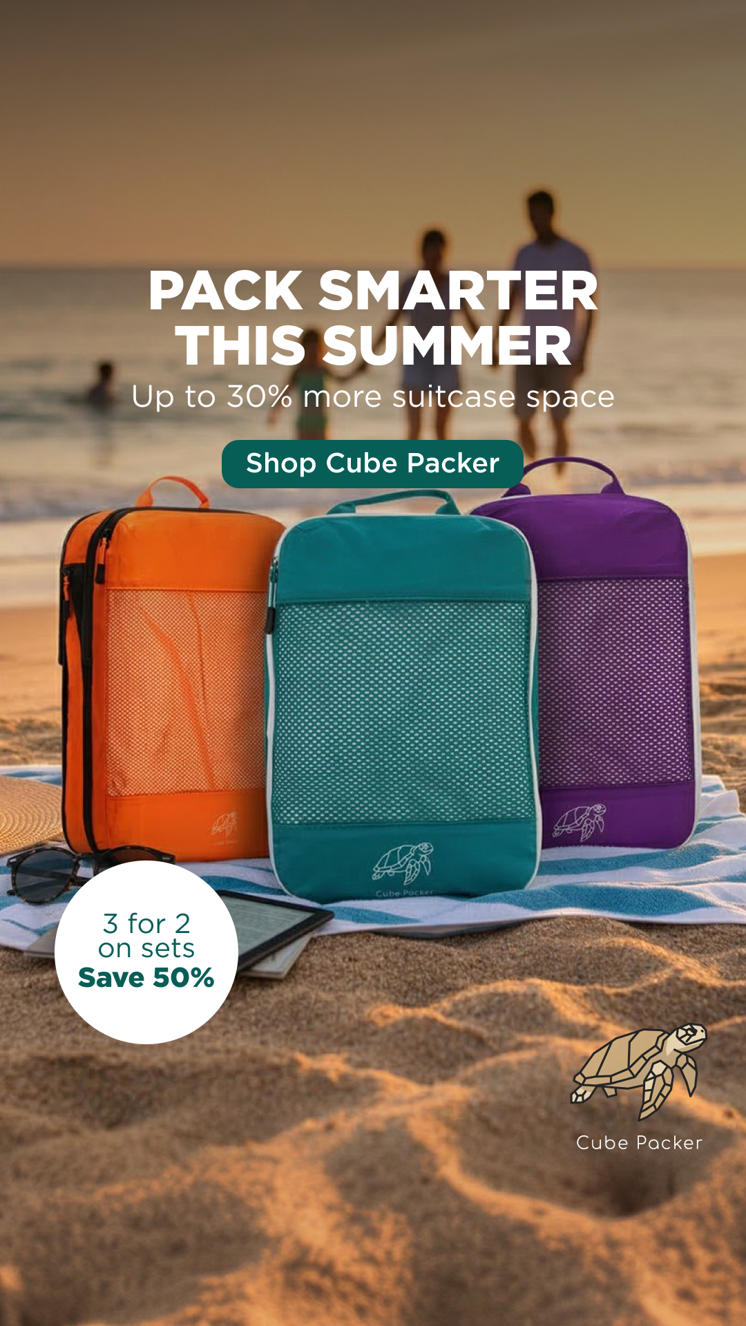 Cube Packer Facebook ad