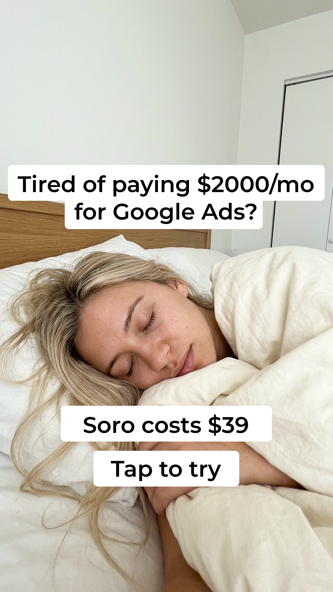 Soro SEO Facebook ad