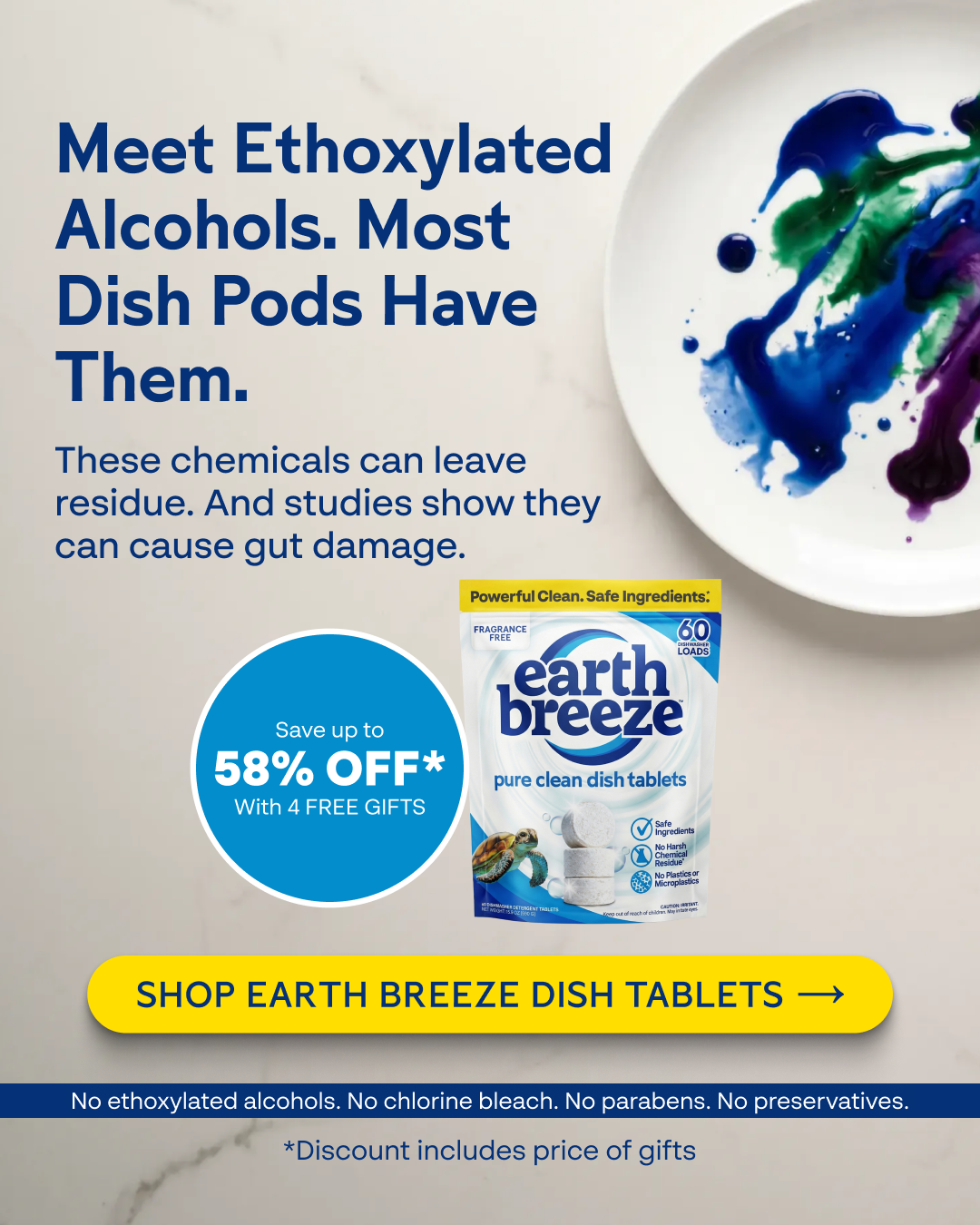 Earth Breeze Facebook ad