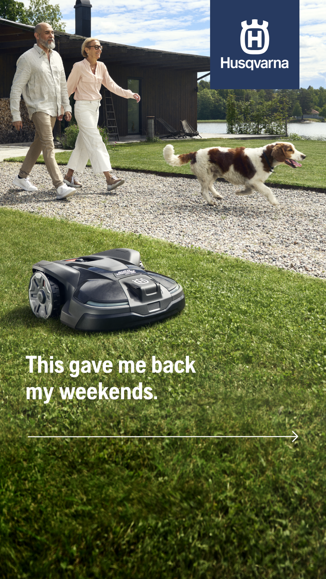 Husqvarna Facebook ad