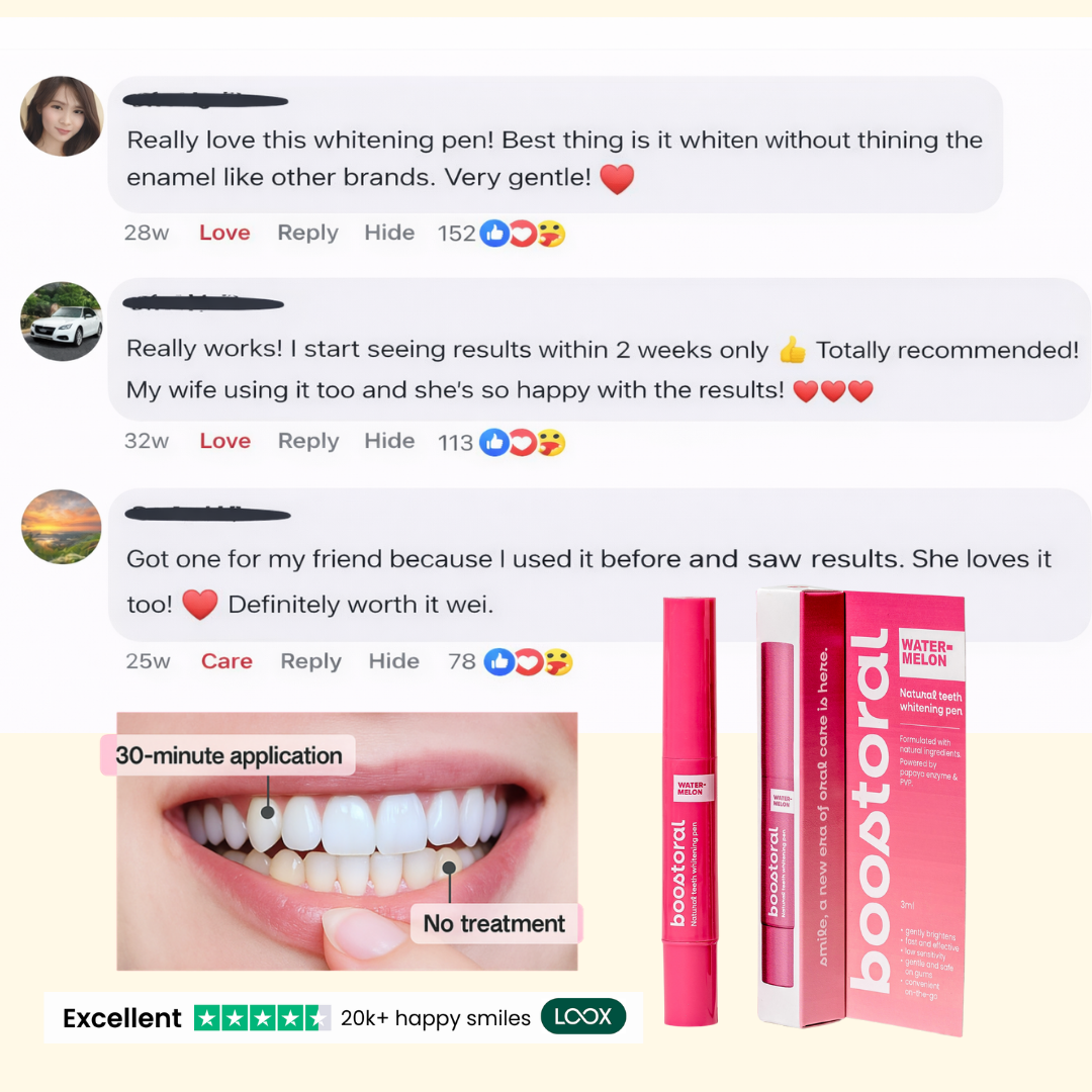 boostoral Facebook ad