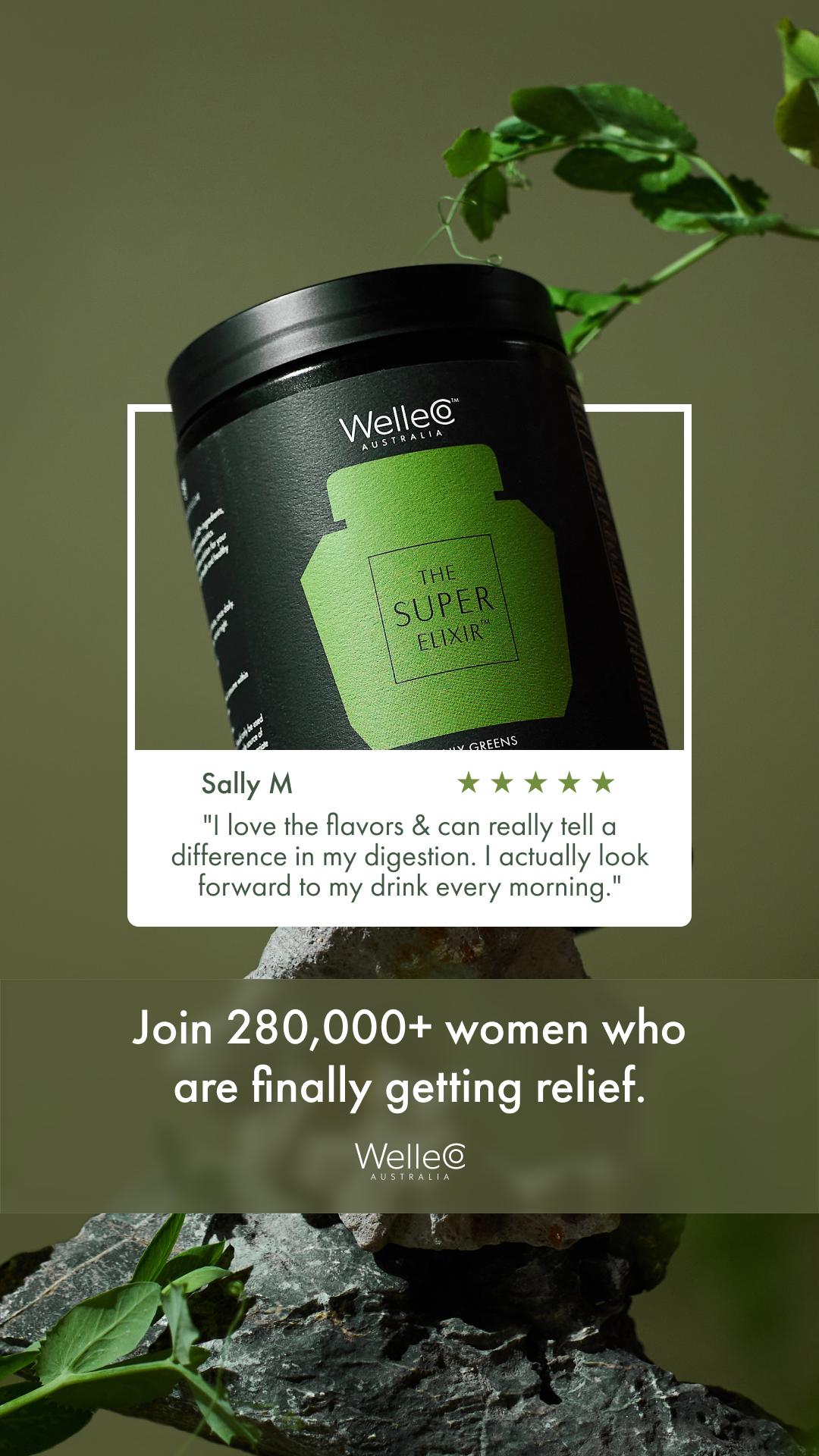 WelleCo Facebook ad