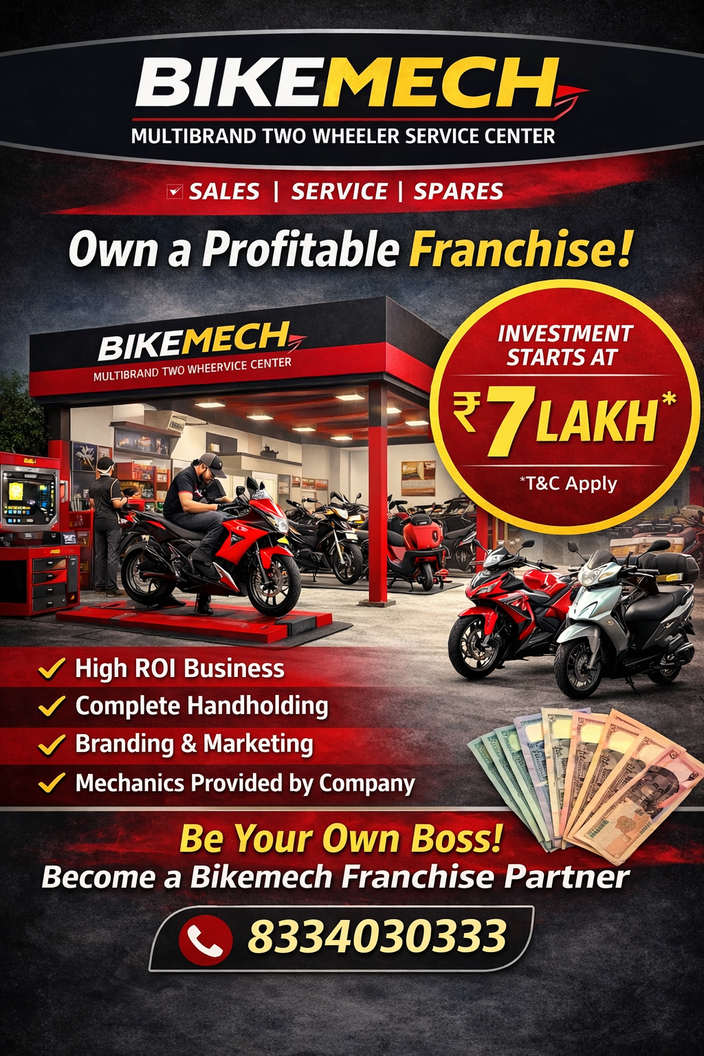Bikemech Facebook ad from May 7, 2026