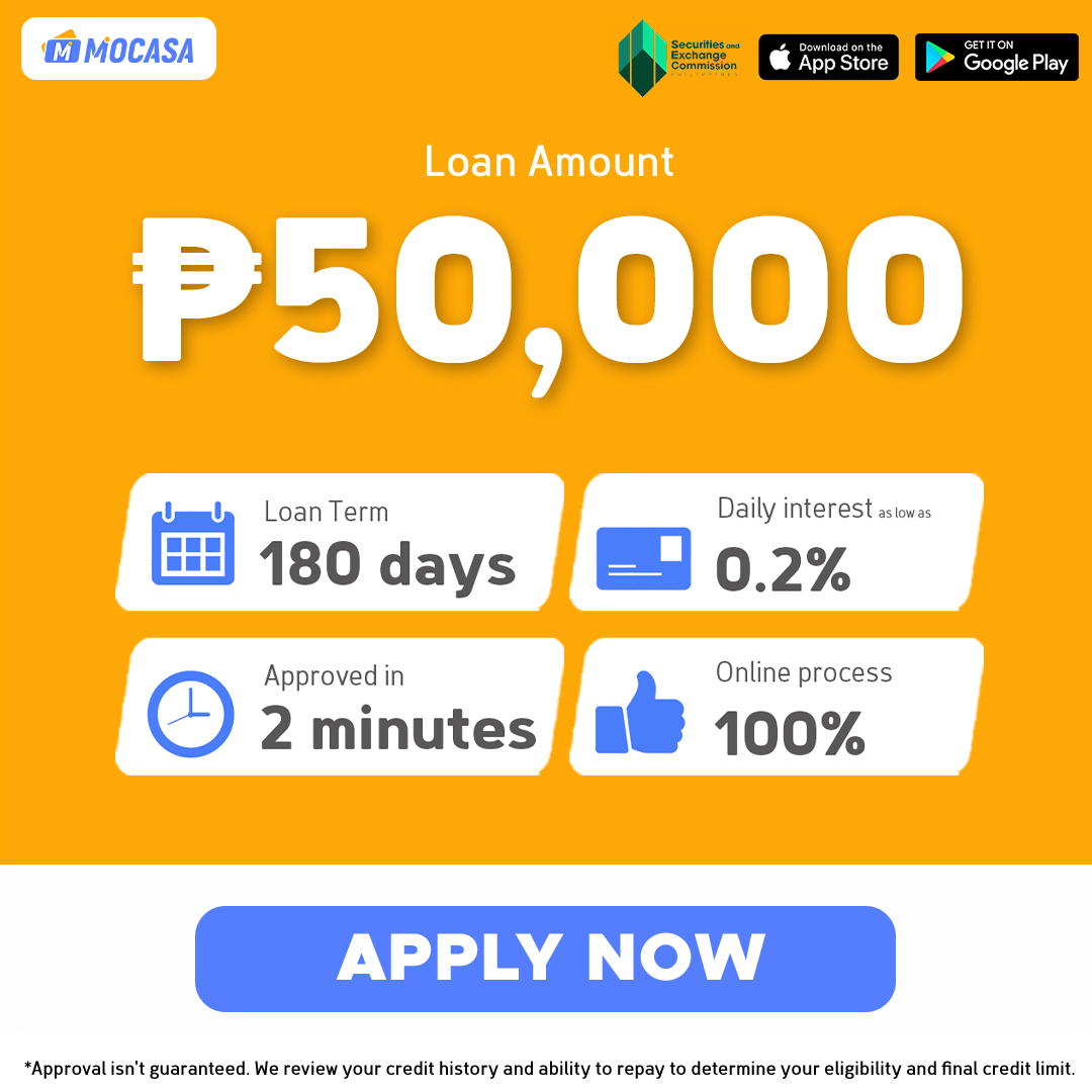 Mocasa Facebook ad: Apply Now and get funded quickly!