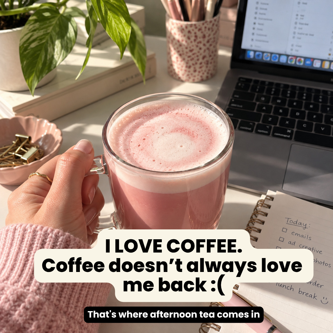 Tealish Facebook ad: Tea You’ll Actually Crave