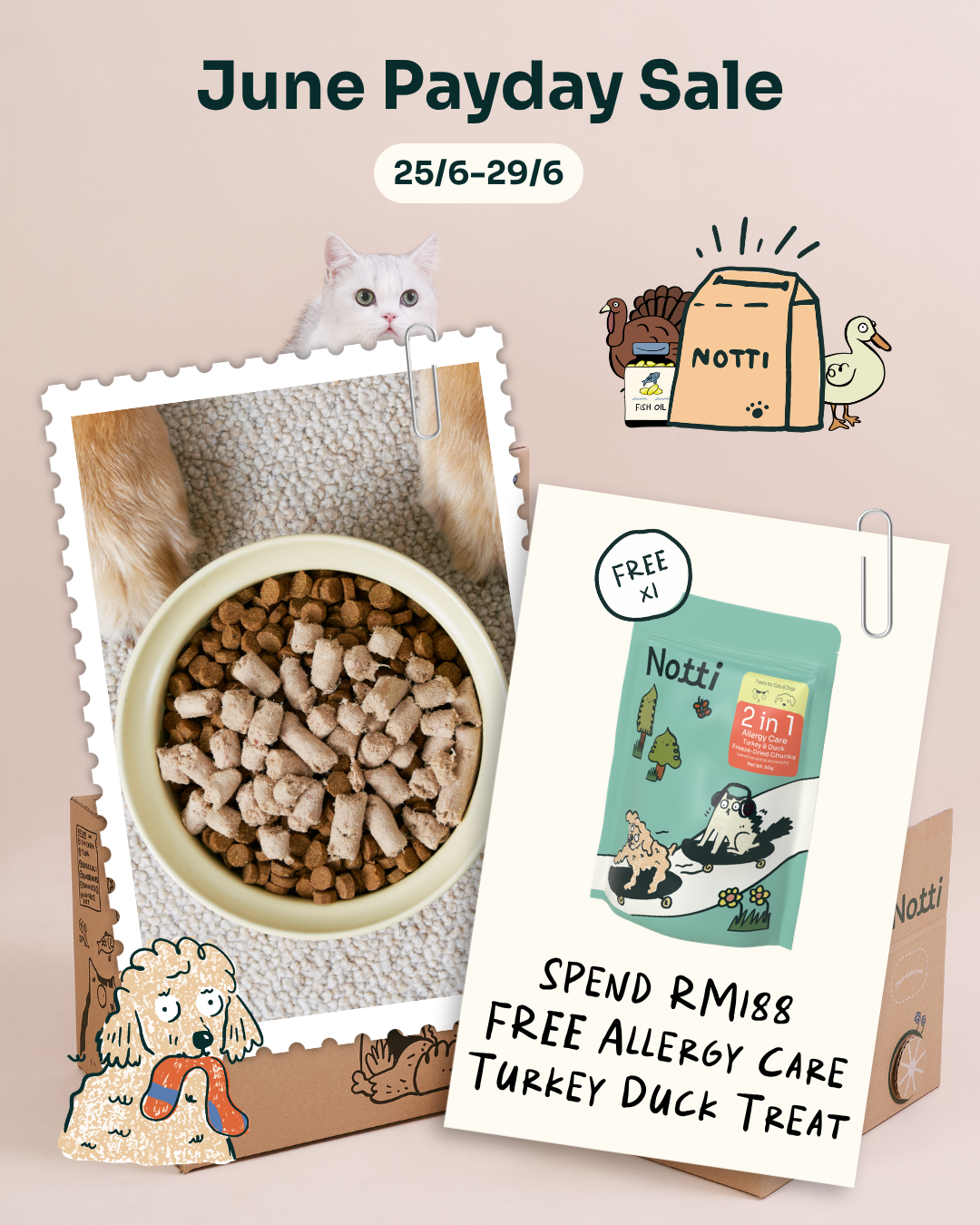 Notti Pet Food Facebook ad