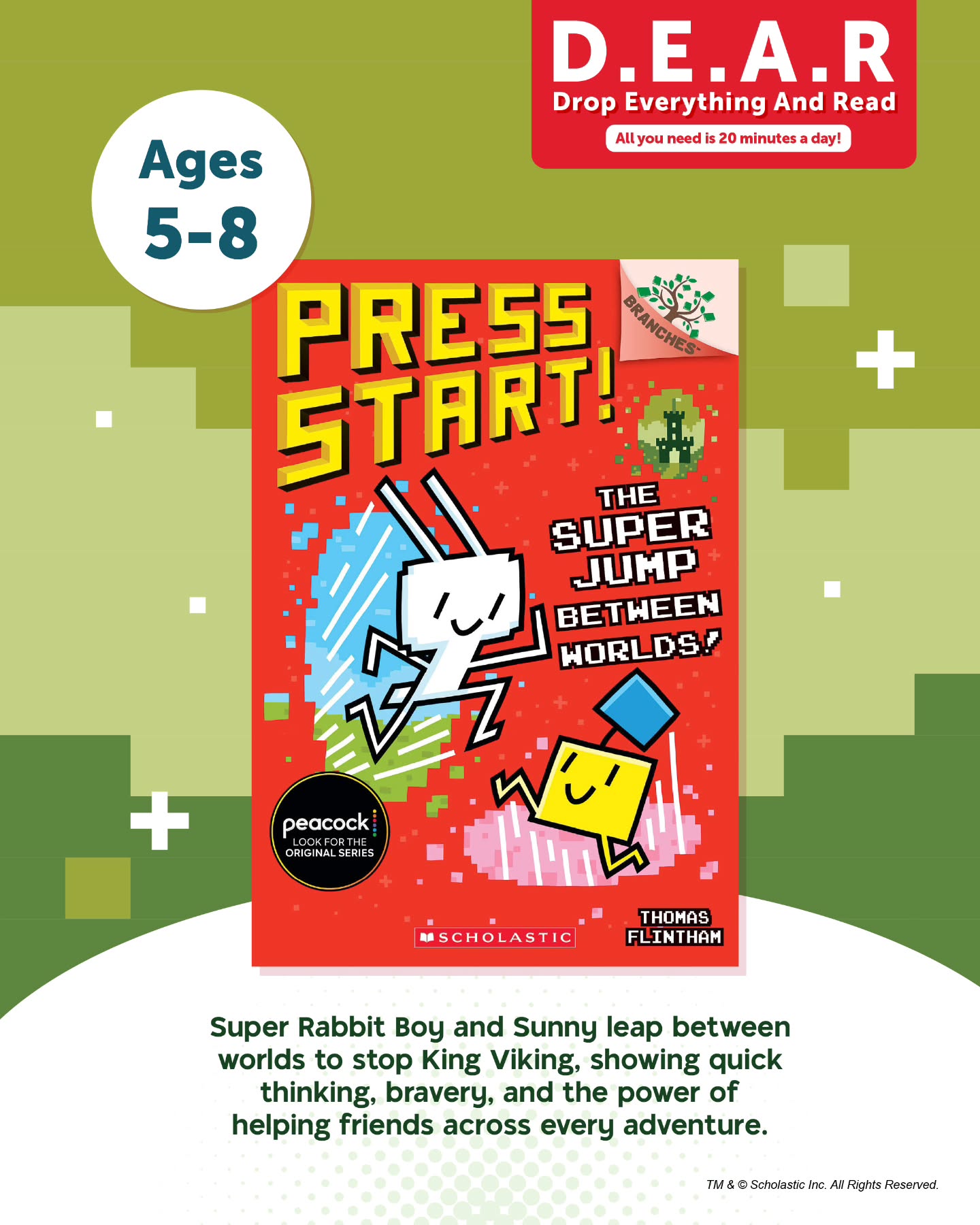 Scholastic Asia Facebook ad: DEAR Campaign