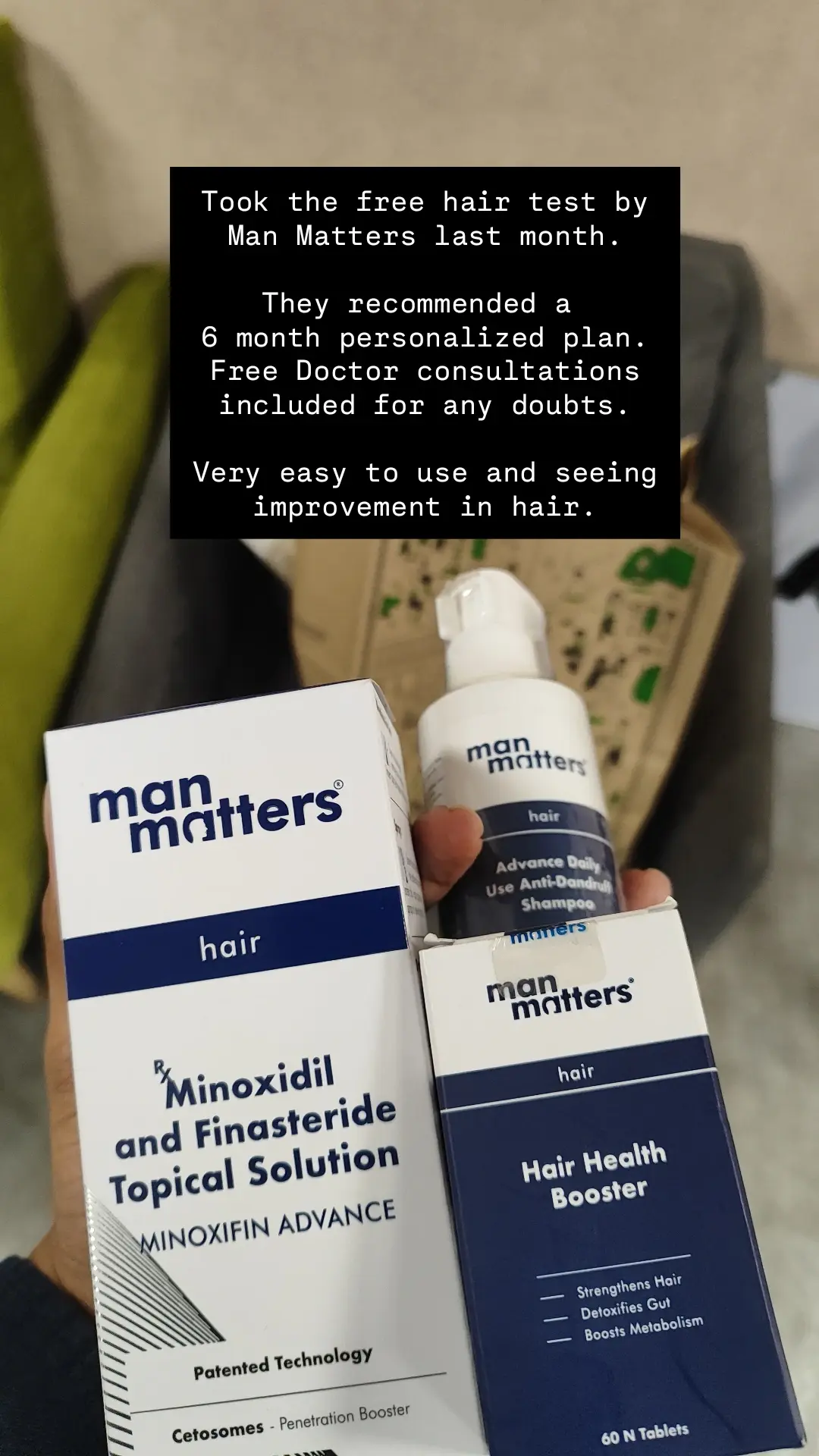 Hair Matters by Man Matters Facebook ad