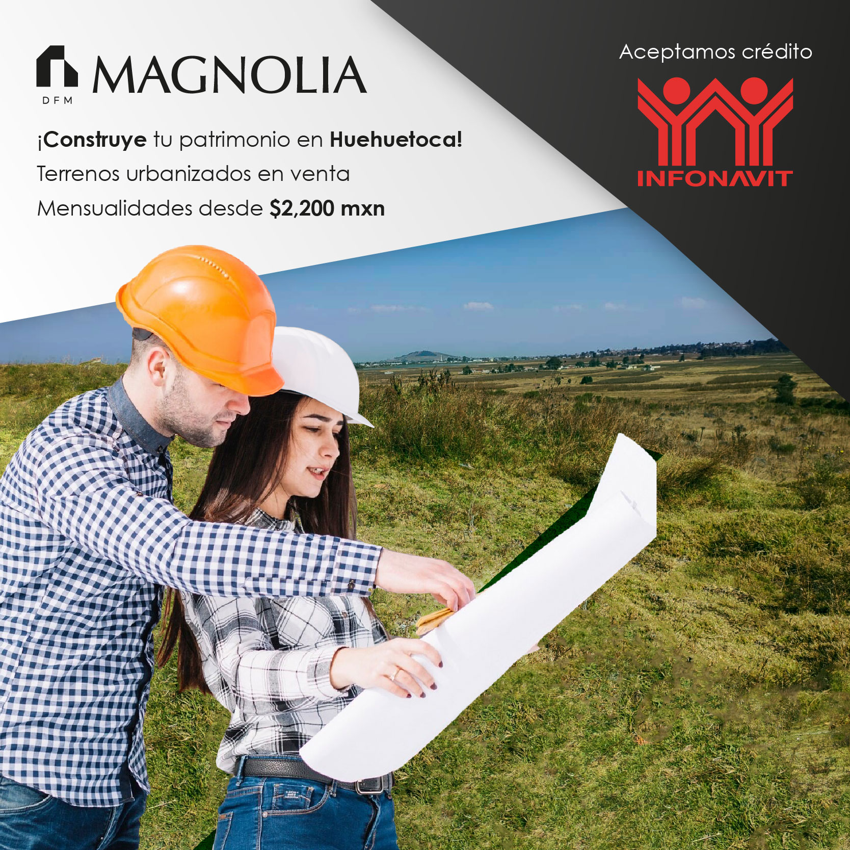 DFM Inmobiliaria Facebook ad from Sep 27, 2025
