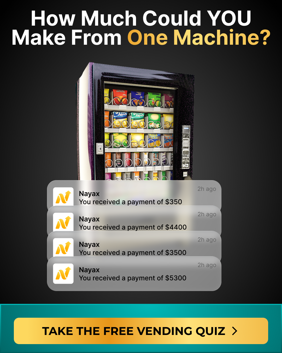 Vendingpreneurs Facebook ad