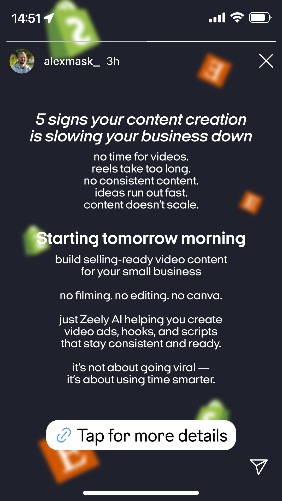 Zeely Facebook ad