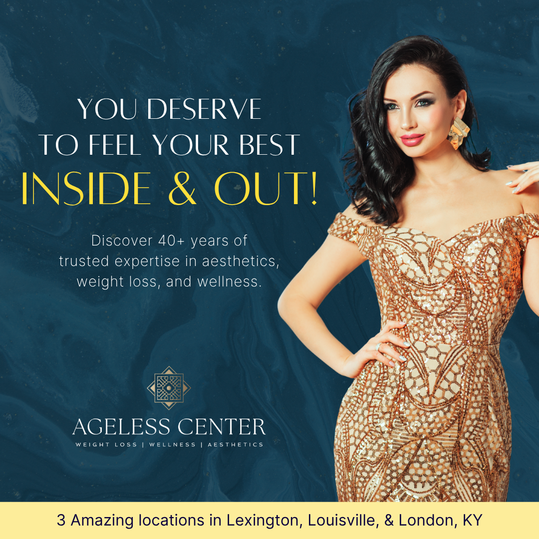 The Ageless Center - New Patient Specials  Facebook ad
