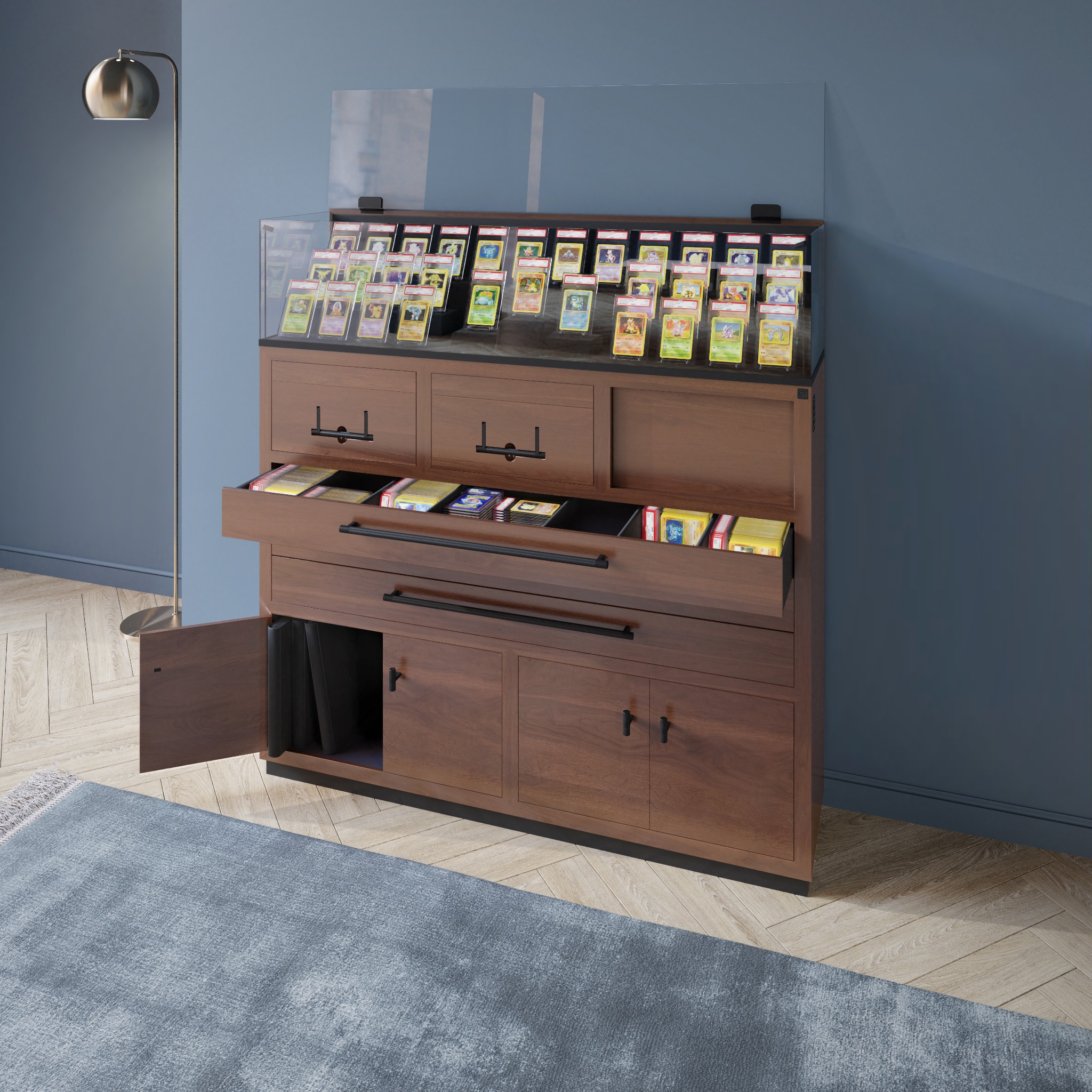 Collectors' Cabinets Facebook ad