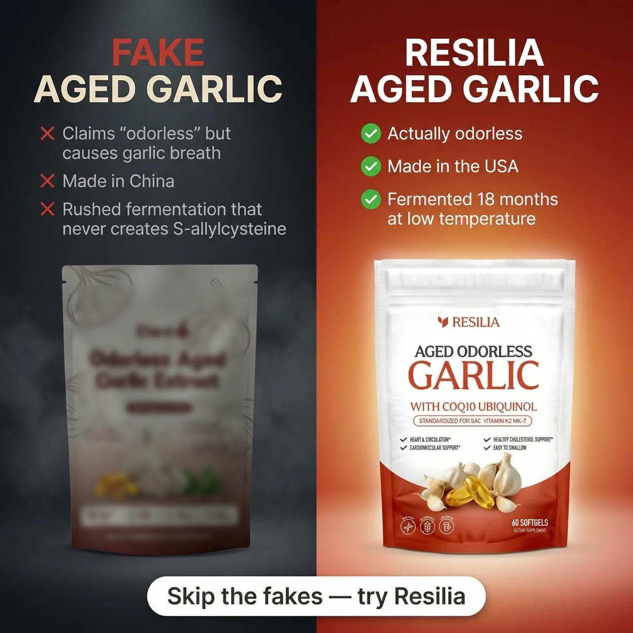 Blood Pressure Daily Facebook ad: Explore the Power of Aged Garlic Today!