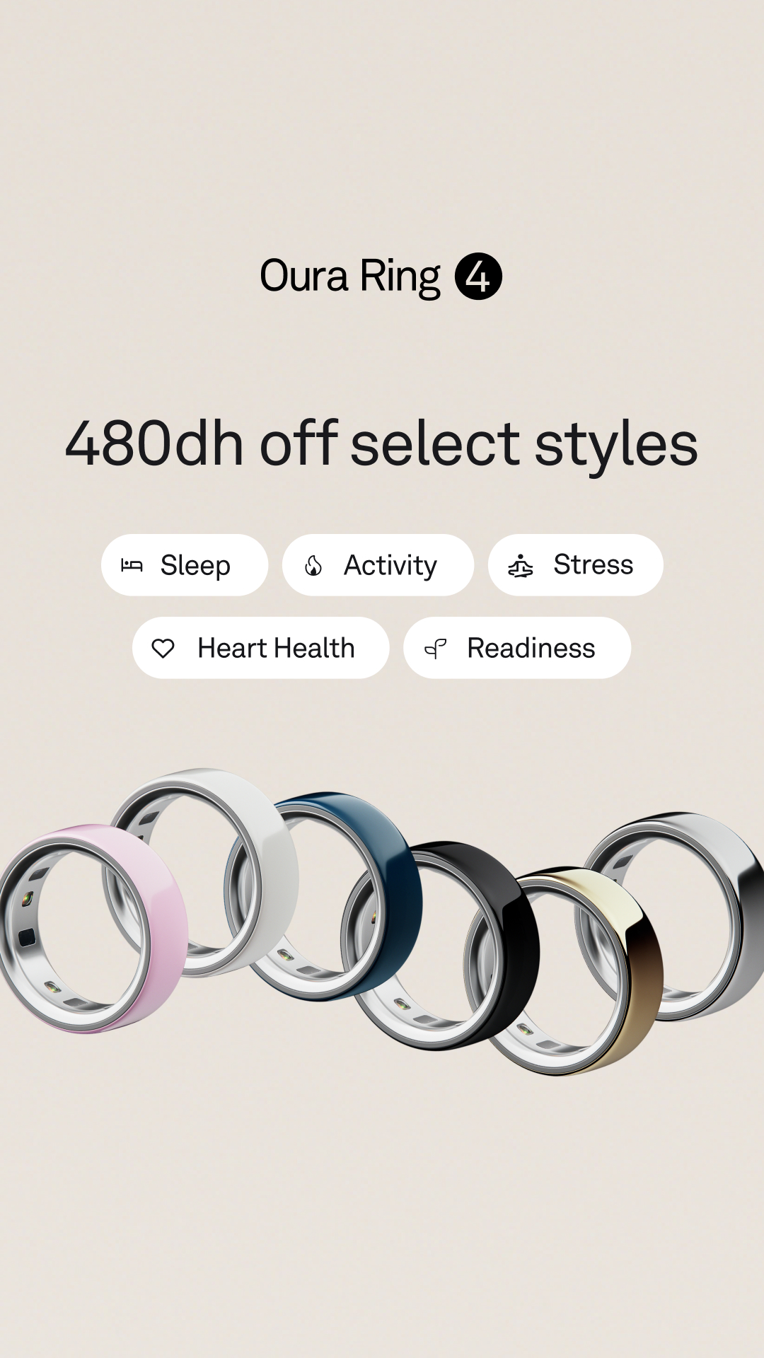 ŌURA Facebook ad