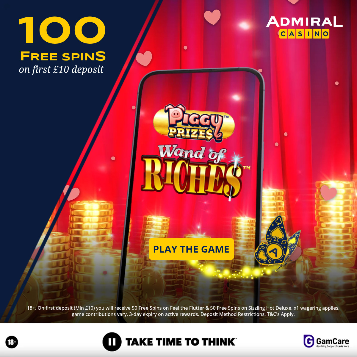 Admiral Casino Facebook ad