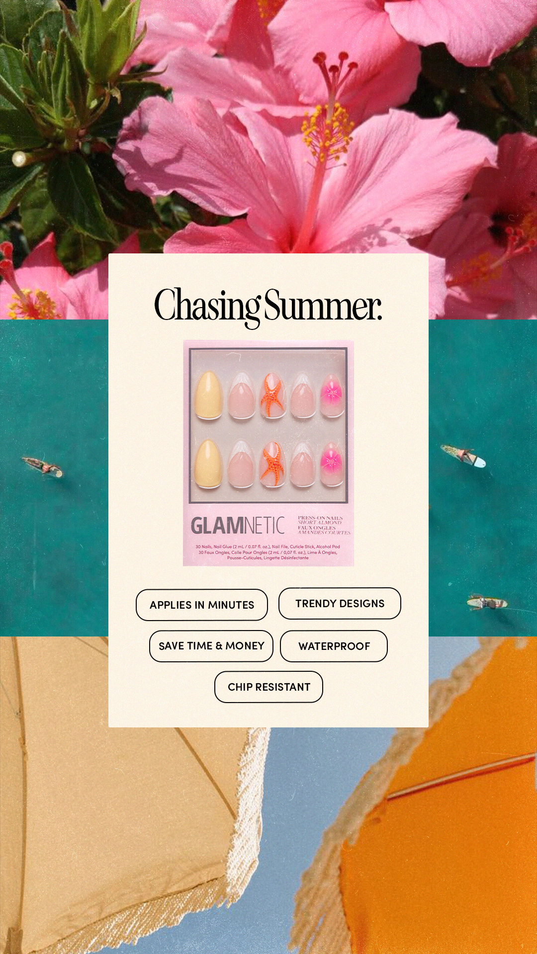 Glamnetic Facebook ad