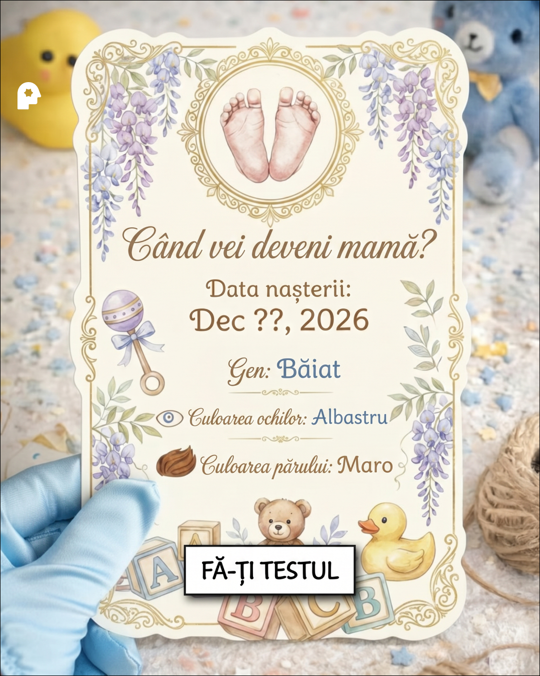 Nebula: Palm Reading Facebook ad