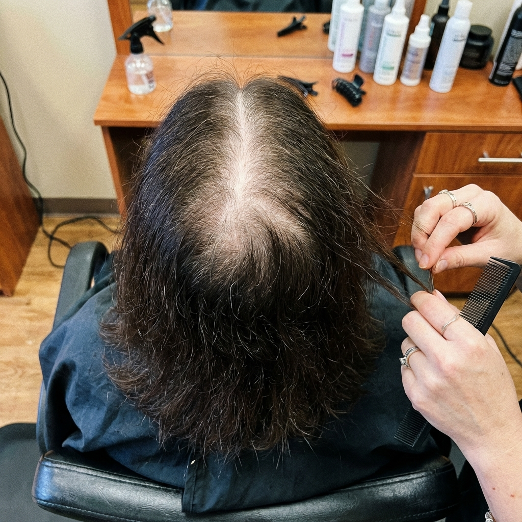 Jessica Miller Facebook ad: Hair Loss & GLP-1