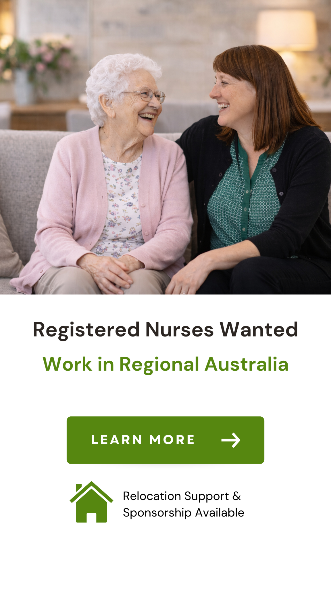 Respect Aged Care Facebook ad