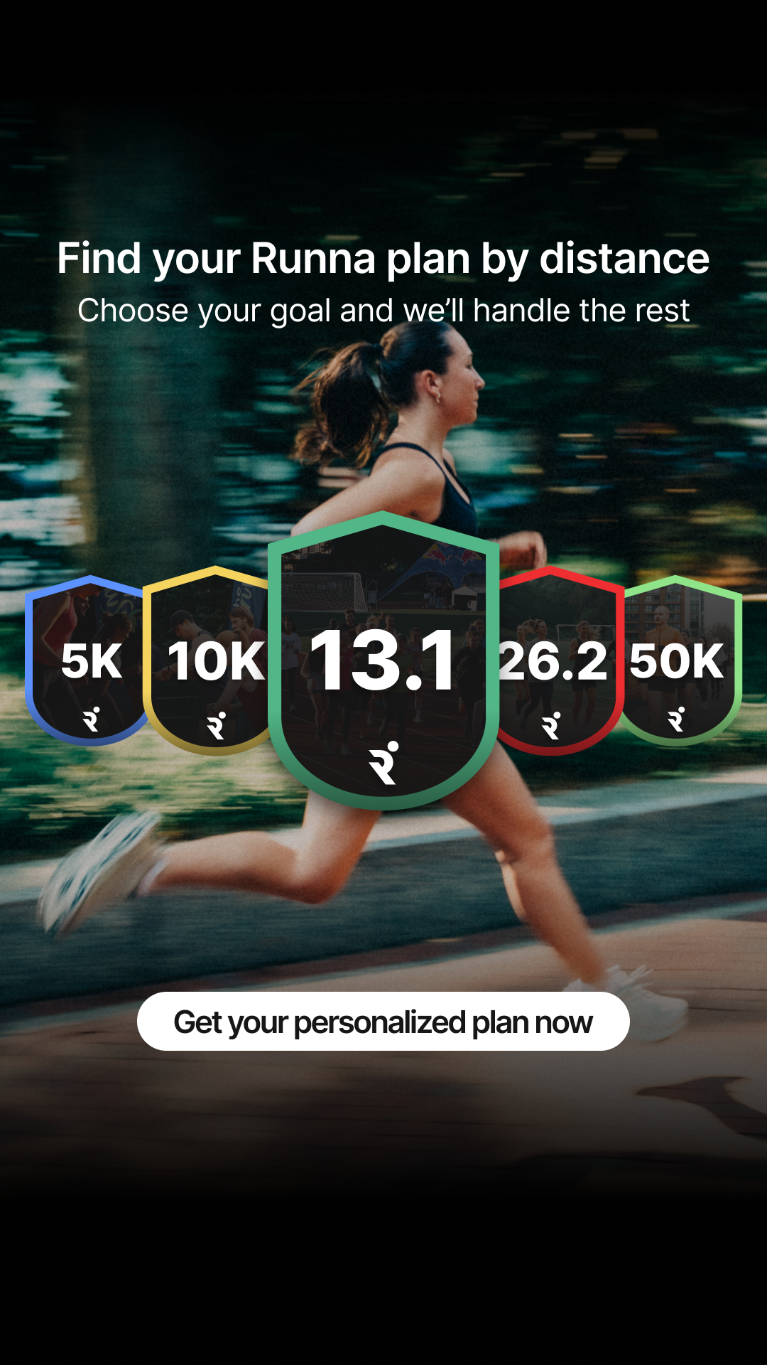 runna Facebook ad