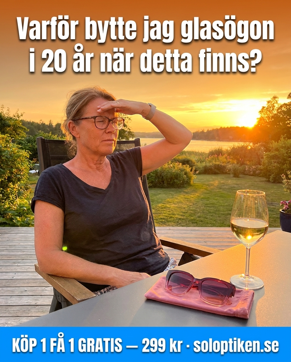 Soloptik.se Facebook ad: Köp 1 Få 1 Gratis - IDAG