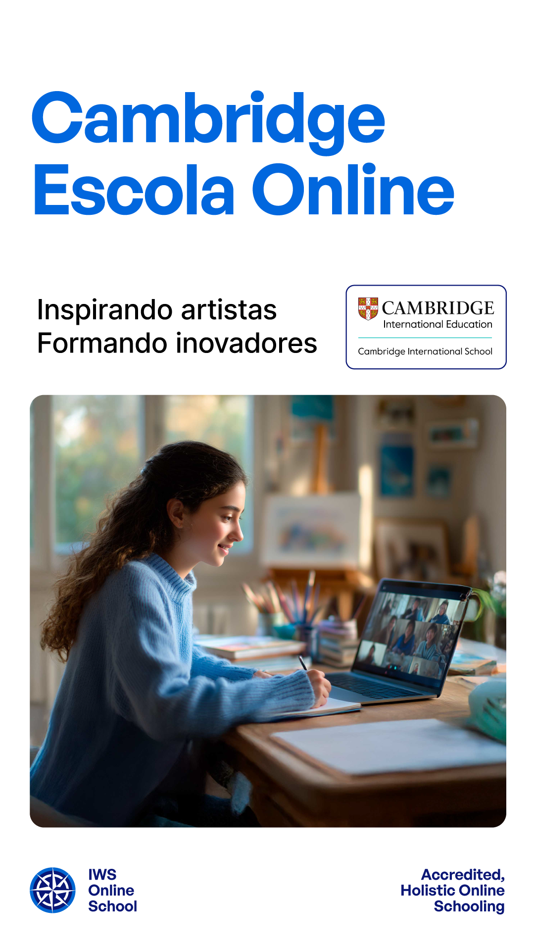 IWS Online School - UK Facebook ad