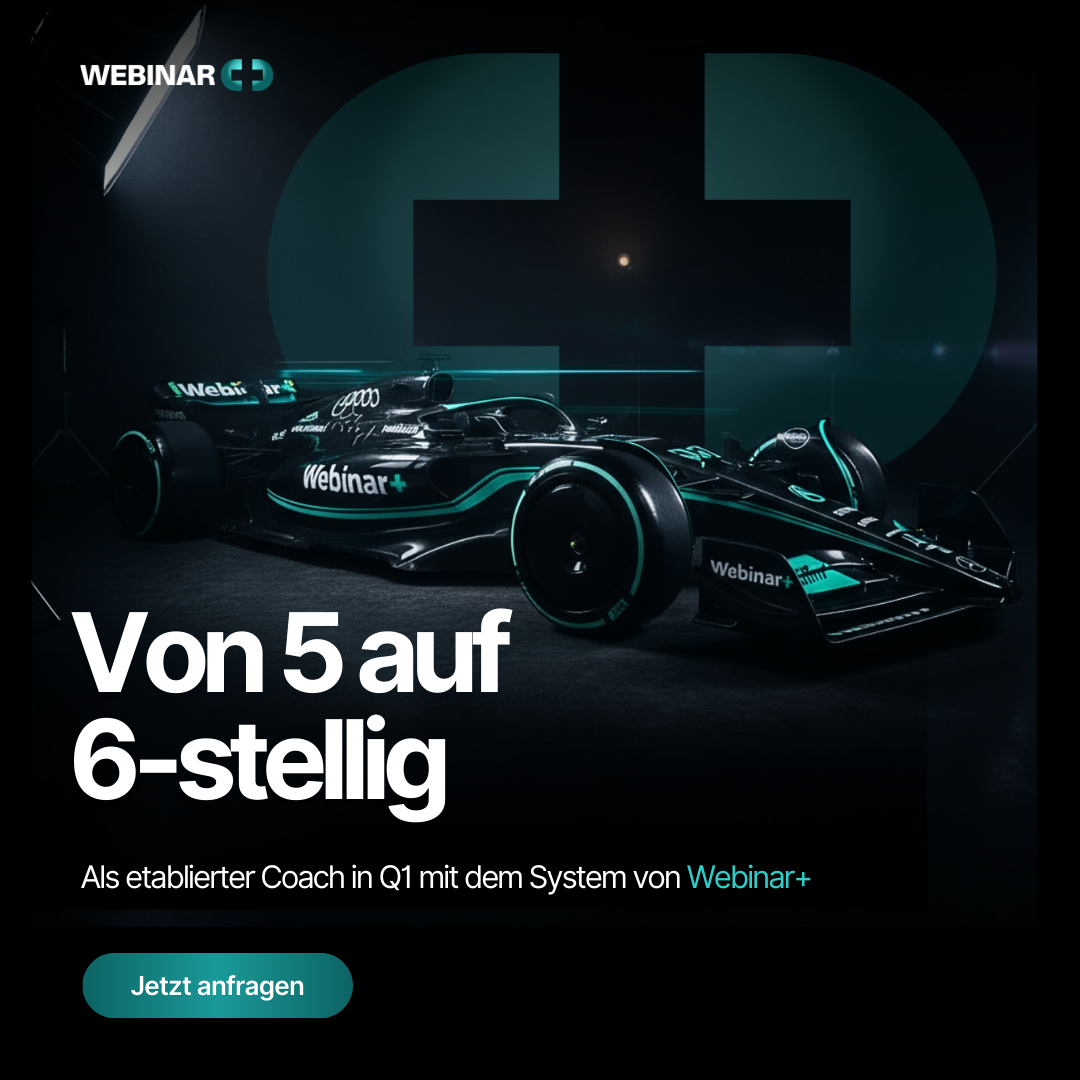Webinarplus Facebook ad: 100% Done4You Webinar-Service
