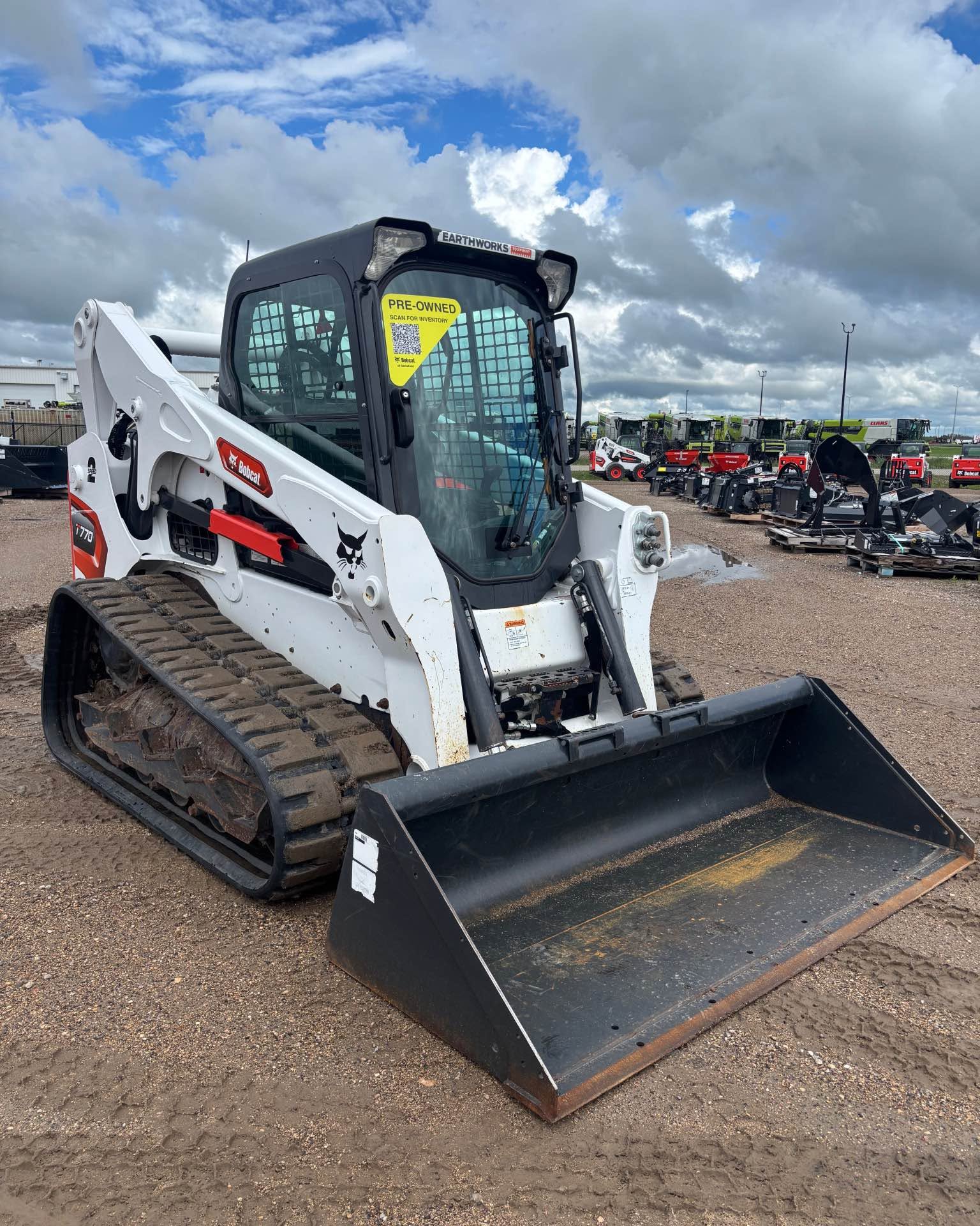 Justice Chapelle Facebook ad: 2019 Bobcat T770 Compact Track Loader