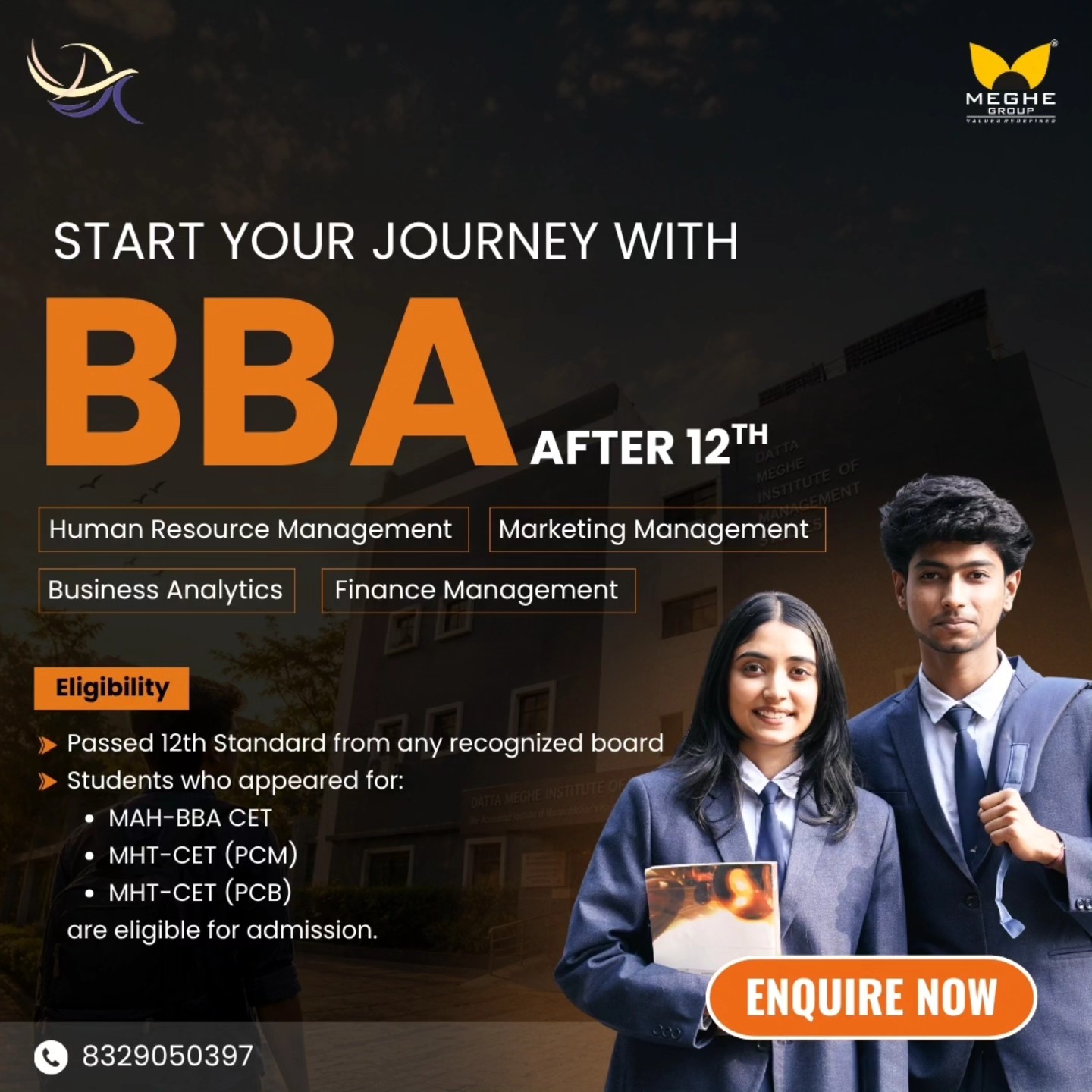 Datta Meghe Institute of Management Studies,Nagpur. Facebook ad