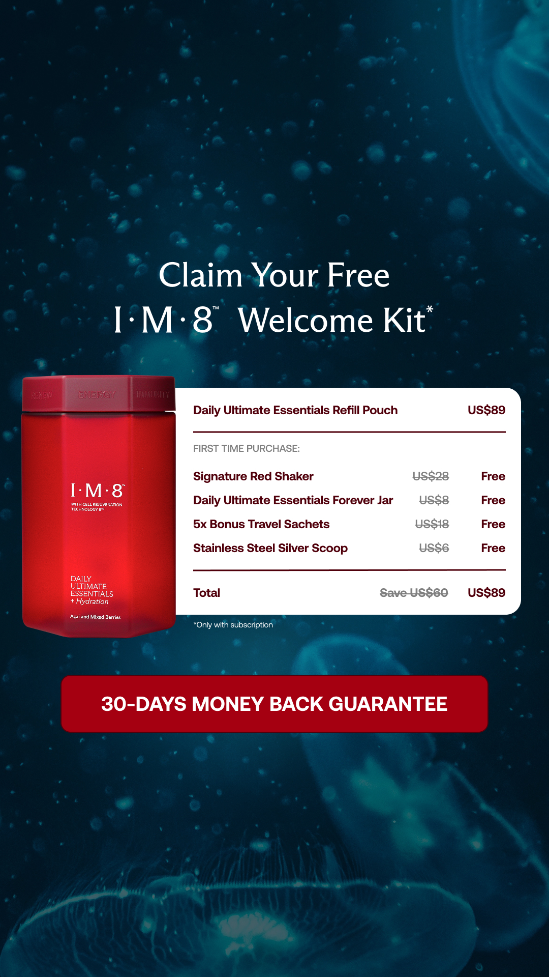 IM8 Health Facebook ad