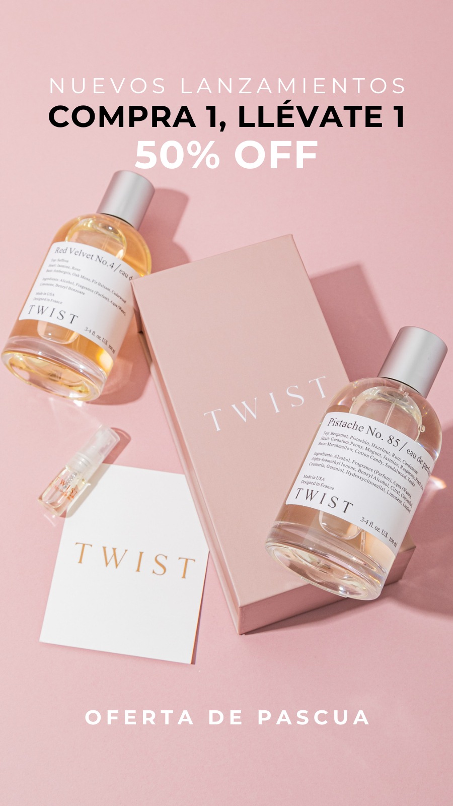 Twist Perfumes Facebook ad