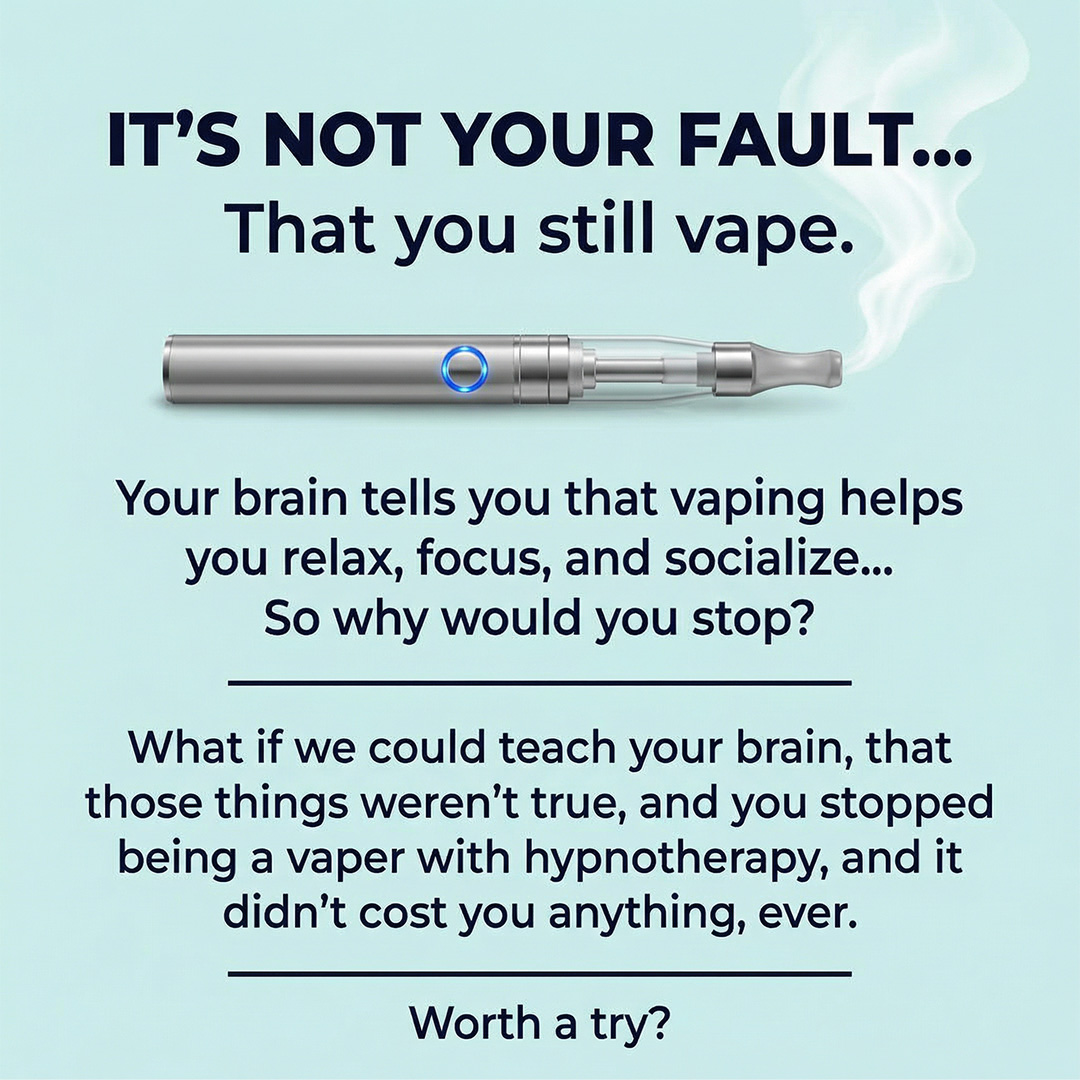 Hypnosis to Stop Smoking Facebook ad