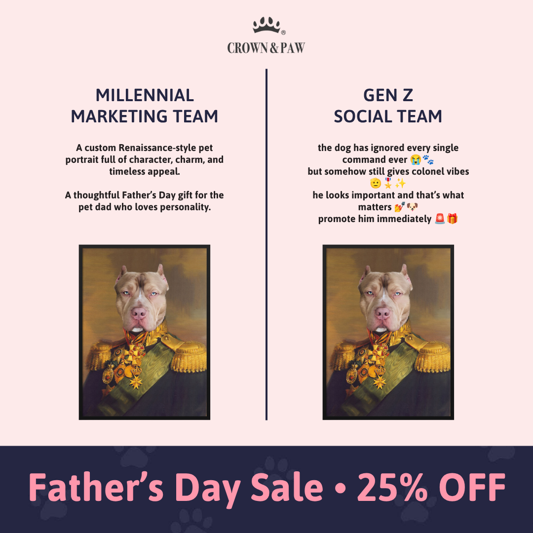 Crown & Paw Facebook ad