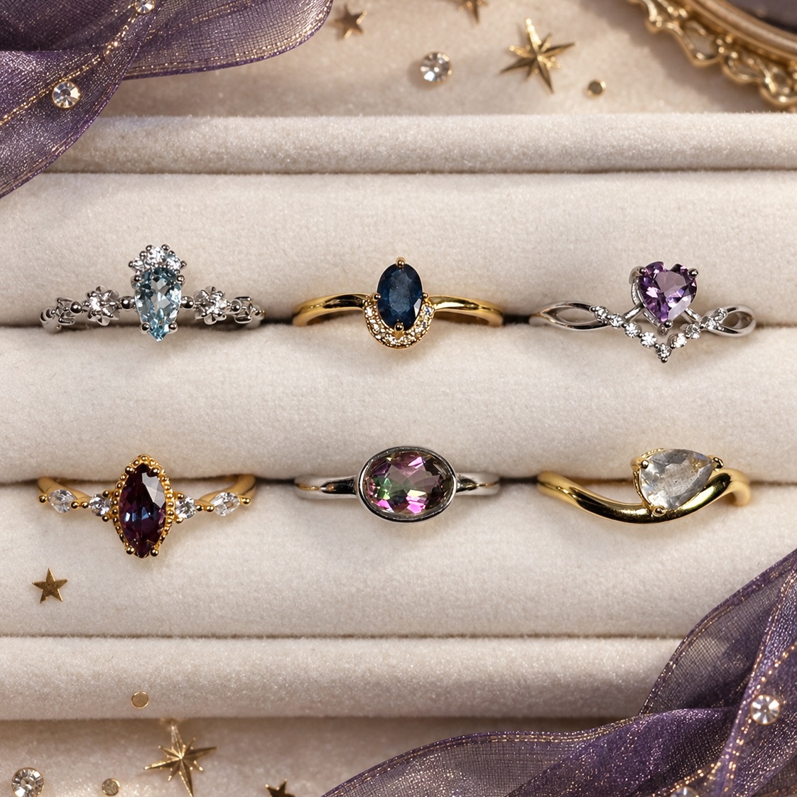 Astralzoneph Healing Crystals & Natural Gemstones Facebook ad: The Aura Collection