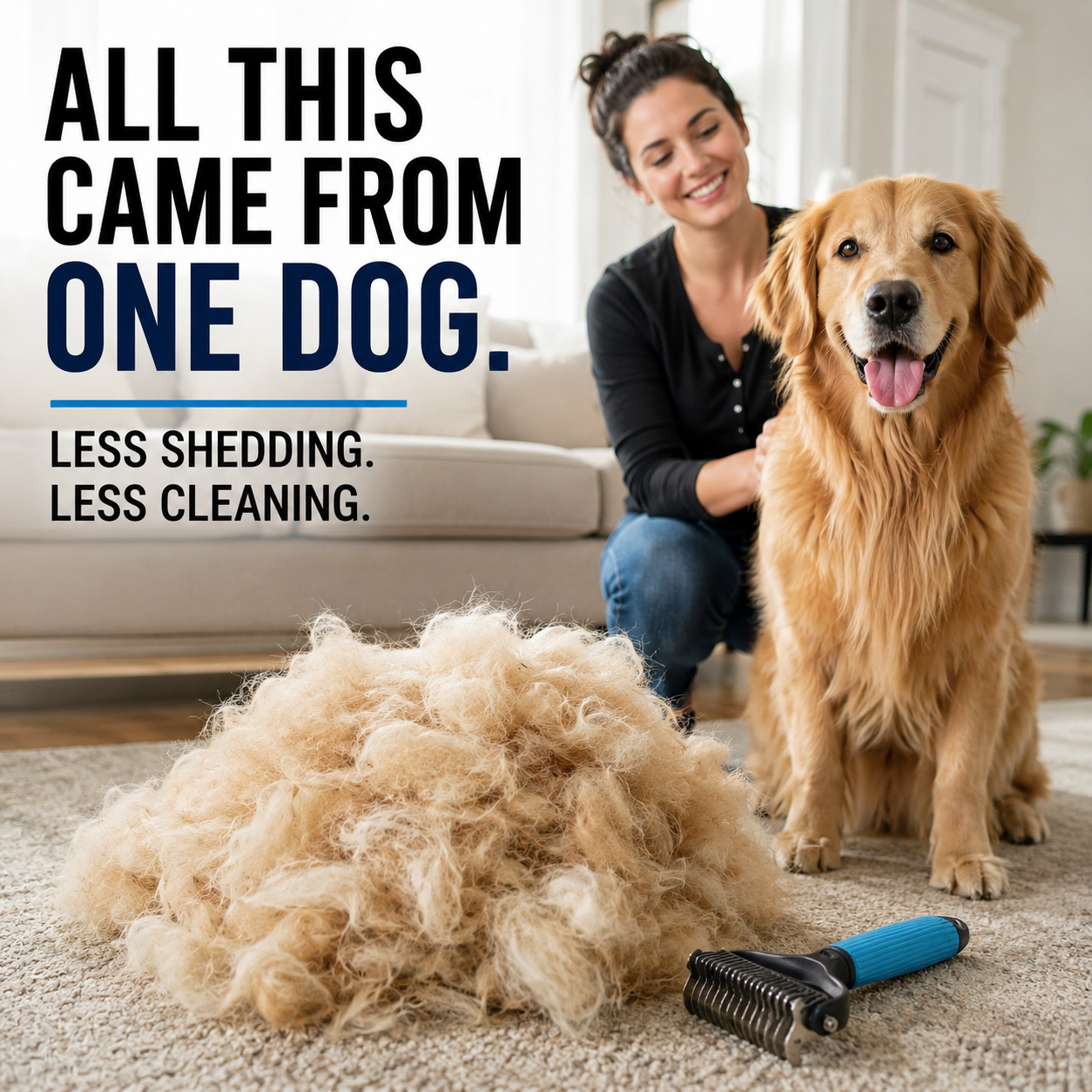 Orlin Facebook ad: Fur Everywhere? Fix That.