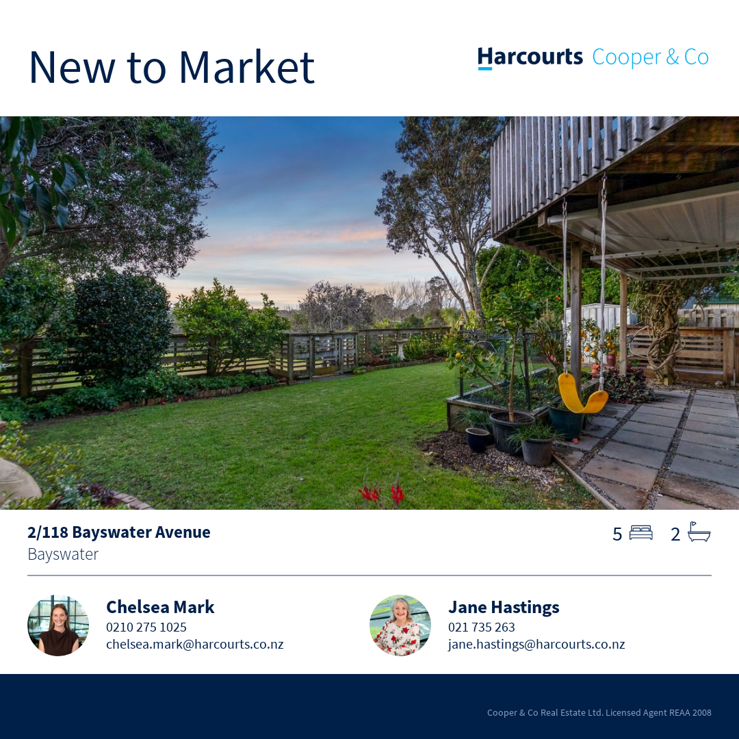 Harcourts Cooper & Co Real Estate Facebook ad