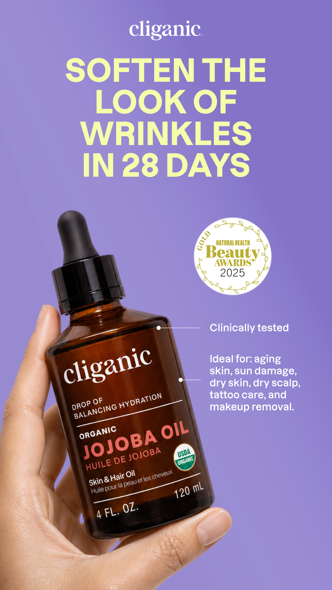 Cliganic Facebook ad
