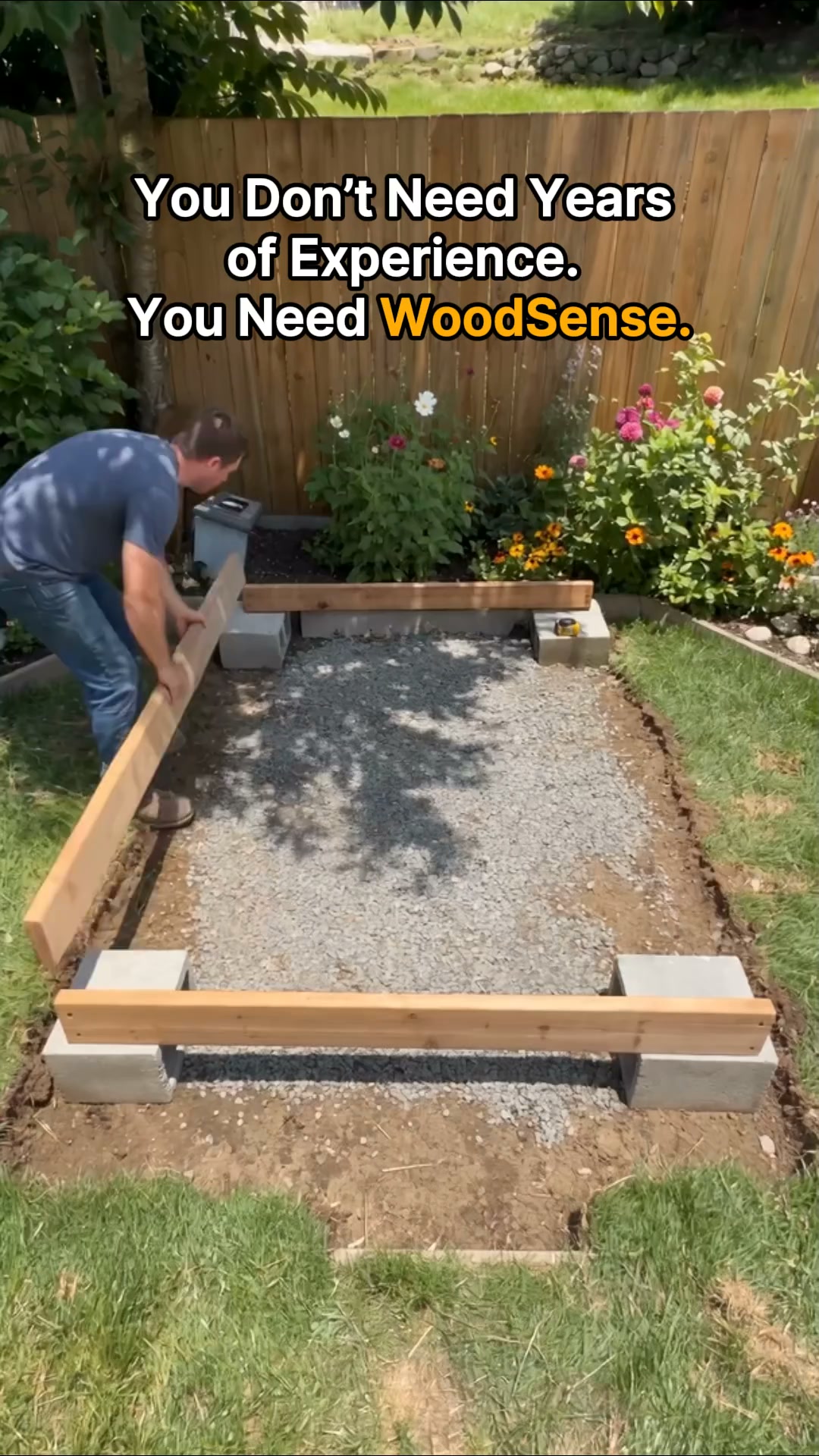 WoodSense Facebook ad: Become a woodworking expert