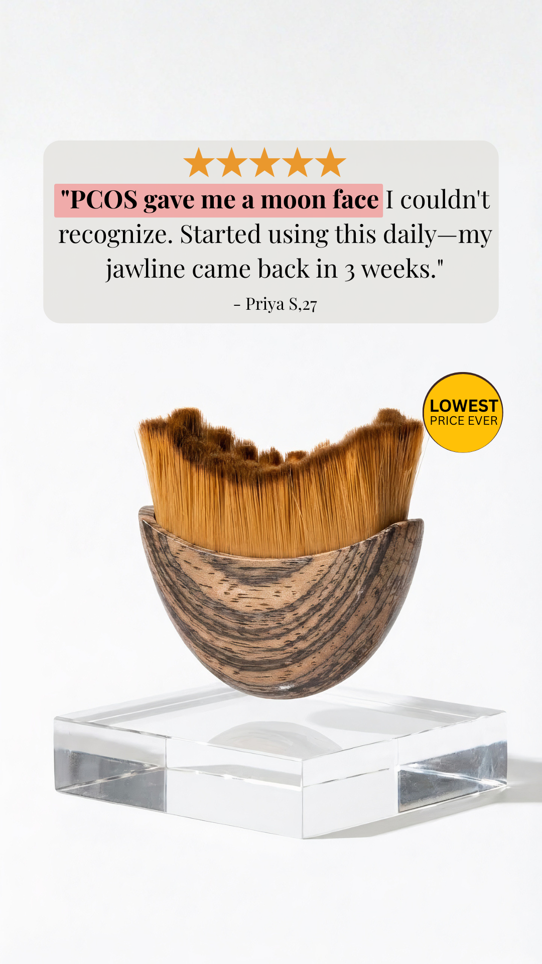 Original Lympatic Brush Facebook ad